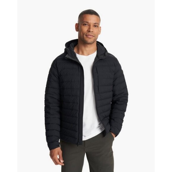 VUORI Steadfast Full Zip Hooded Jacket ~ Black Large L NWT - Picture 2 of 16